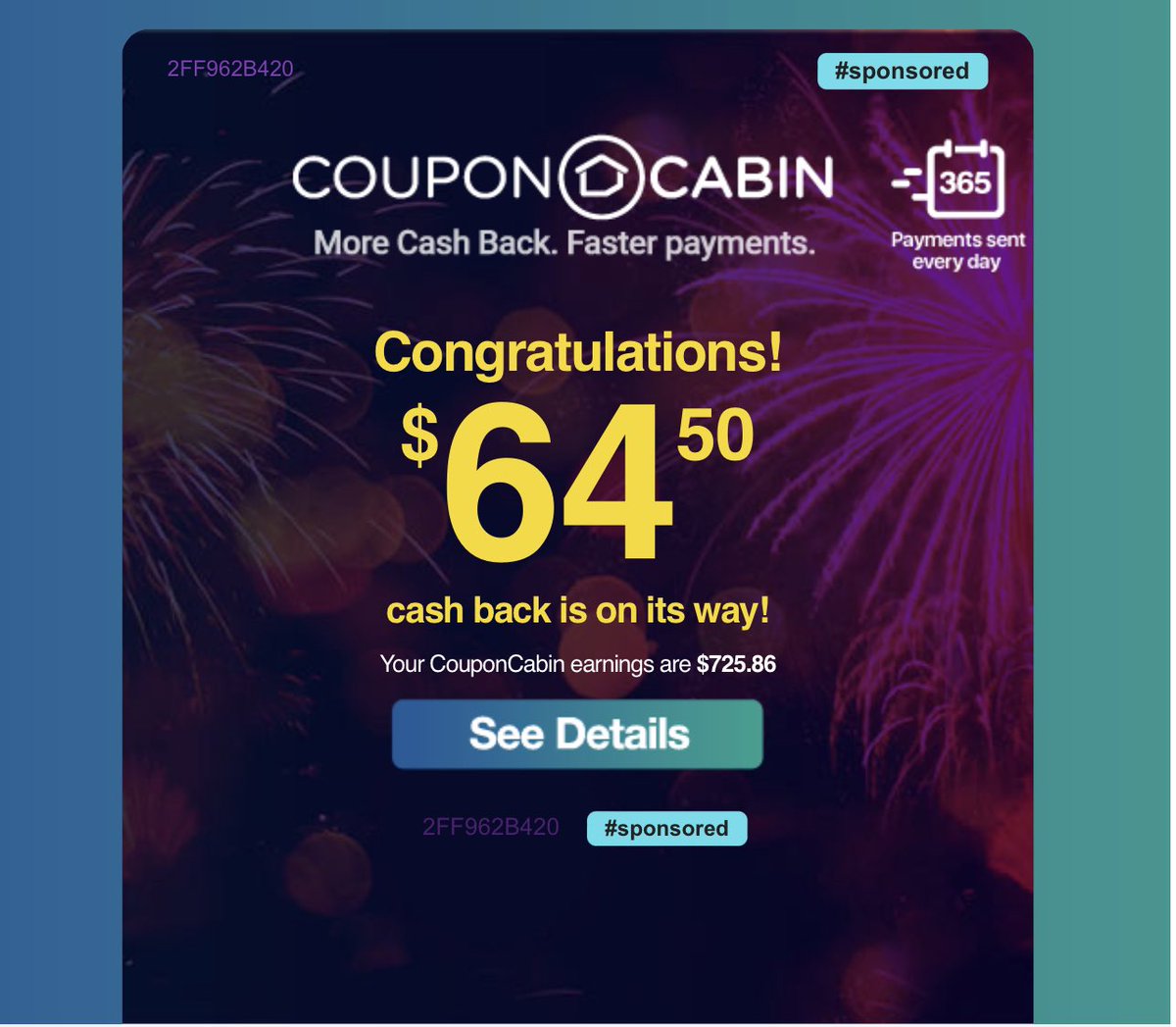 CM_Maven's tweet photo. Thank you @CouponCabin https://t.co/rv0VJvnK4p