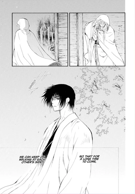 akatsuki no yona 243 gave us the suwon and hak interaction that was long overdue and it highlighted the tragedy of their relationship so well. the heartbreak of it all never disappears when you remember how much they both wanted to stay by each other's side