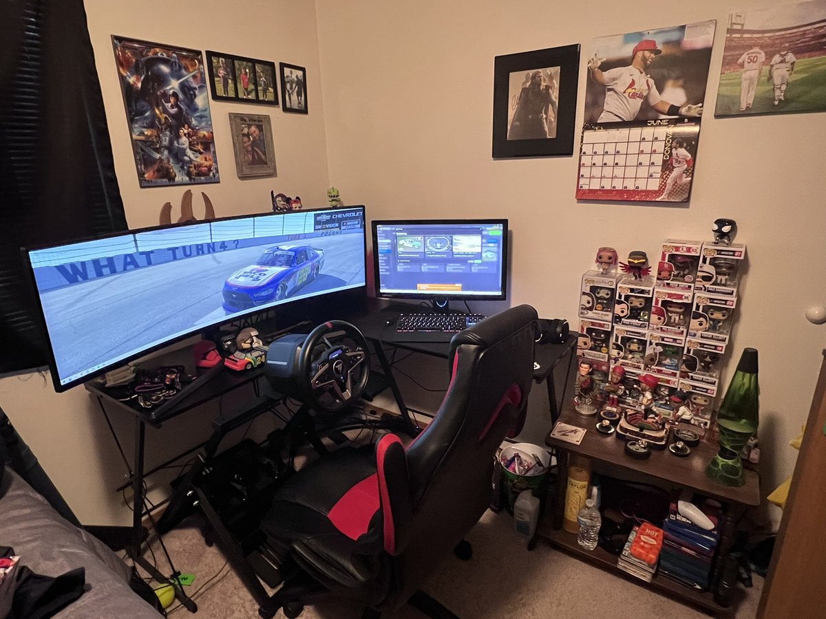 RTillery121's tweet photo. Got the cockpit setup and ready to go! #RT23 #RT9 #iRacing #LSRL #ARS https://t.co/MiKMYP5EK0