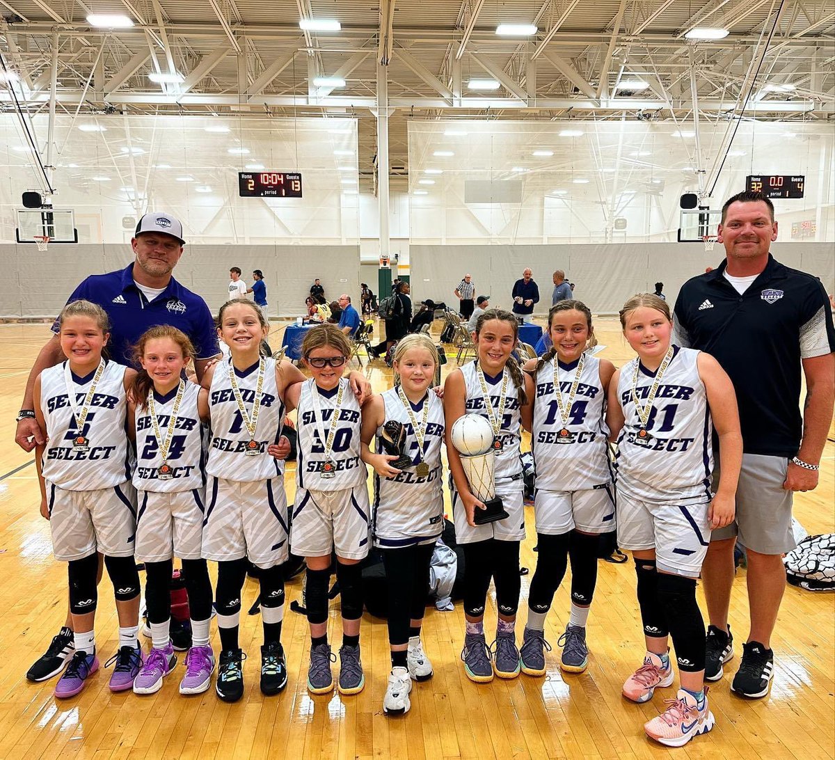 5-0 undefeated weekend at the 9th Annual Rocky Top Challenge! Played lights out on defense! Back in the gym tomorrow to continue to get better! Next up nationals #SevierSelect