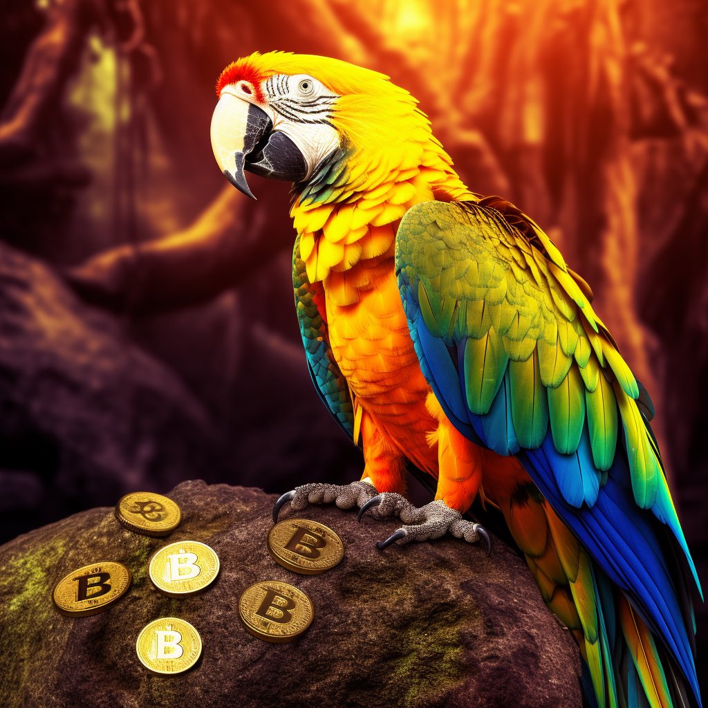 First 50 to type ParrotGang in our discord main chat gets whitelist access to public mint coming soon FCFS discord.gg/BqX8MFU5za