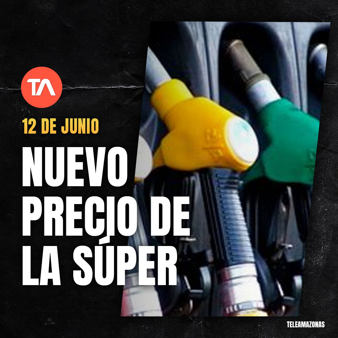 teleamazonasec's tweet photo. #ATENCIÓN | Nuevos precios de las gasolinas Súper y Ecoplus rigen desde este lunes 12 de junio del 2023 en Ecuador https://t.co/KGEseoBEYZ https://t.co/6FRMrFXBdQ