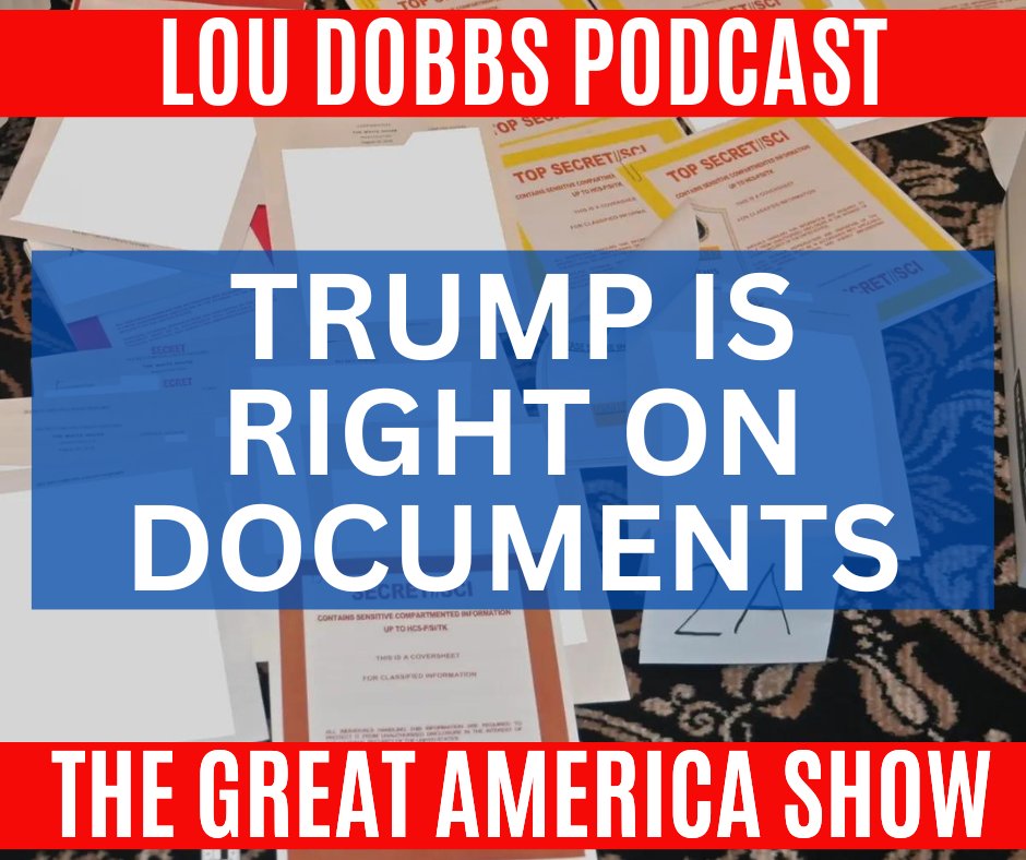 .@TomFitton says the Trump indictment is run by ideologues and the DOJ Garland team and their appointees in the name of Jack Smith.  They’re using the Federal Grand Jury to target their political opponent and the GOP. Join us for #TheGreatAmericaShow at bit.ly/3RdQhUc!