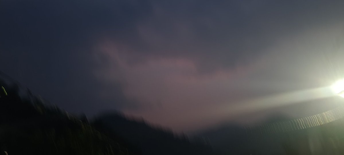 Dhimankav's tweet photo. Iridescent clouds... https://t.co/pvfVcoFX1i