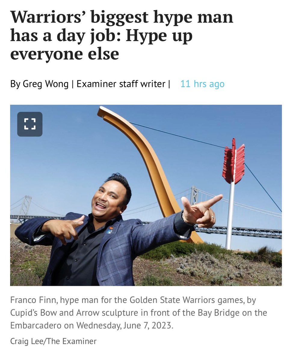 I’m beyond speechless for this amazing front page Sunday Edition story on me in the <a href="/sfexaminer/">SF Examiner</a>
Humbled &amp; blessed to be able to share my full story and professional career. 
Thank you Gregory Wong <a href="/gregoryhwong/">Gregory Wong</a> for this inspiring article. 🙏 Extremely thankful &amp; humbled.