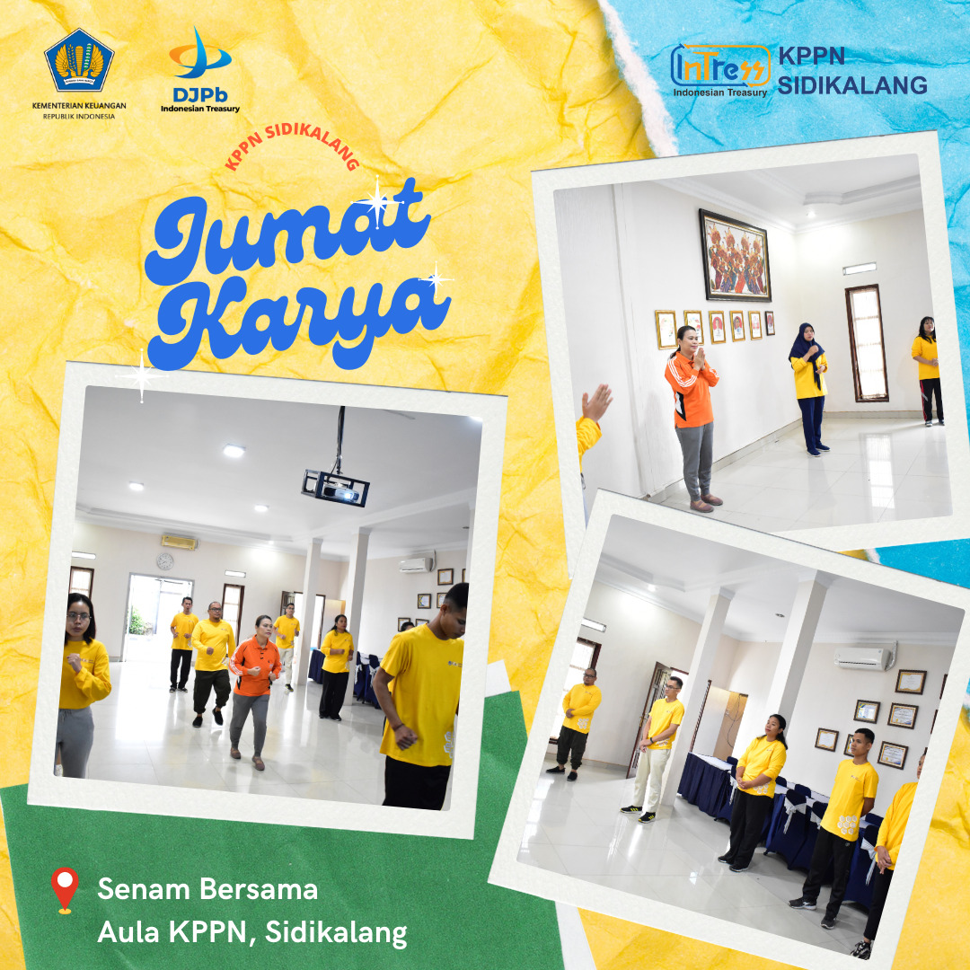 kppnsidikalang's tweet photo. "Dalam olahraga, kita menemukan banyak hal. Dalam olahraga terdapat kesenangan. Dan dalam olahraga terdapat kesehatan"
Halo #SobatInTress
Seperti para pegawai KPPN Sidikalang yang juga melakukan inovasi program 'Jumat Karya' dengan melakukan olahraga senam bersama pada hari Jumat https://t.co/krzUbN0Y2f