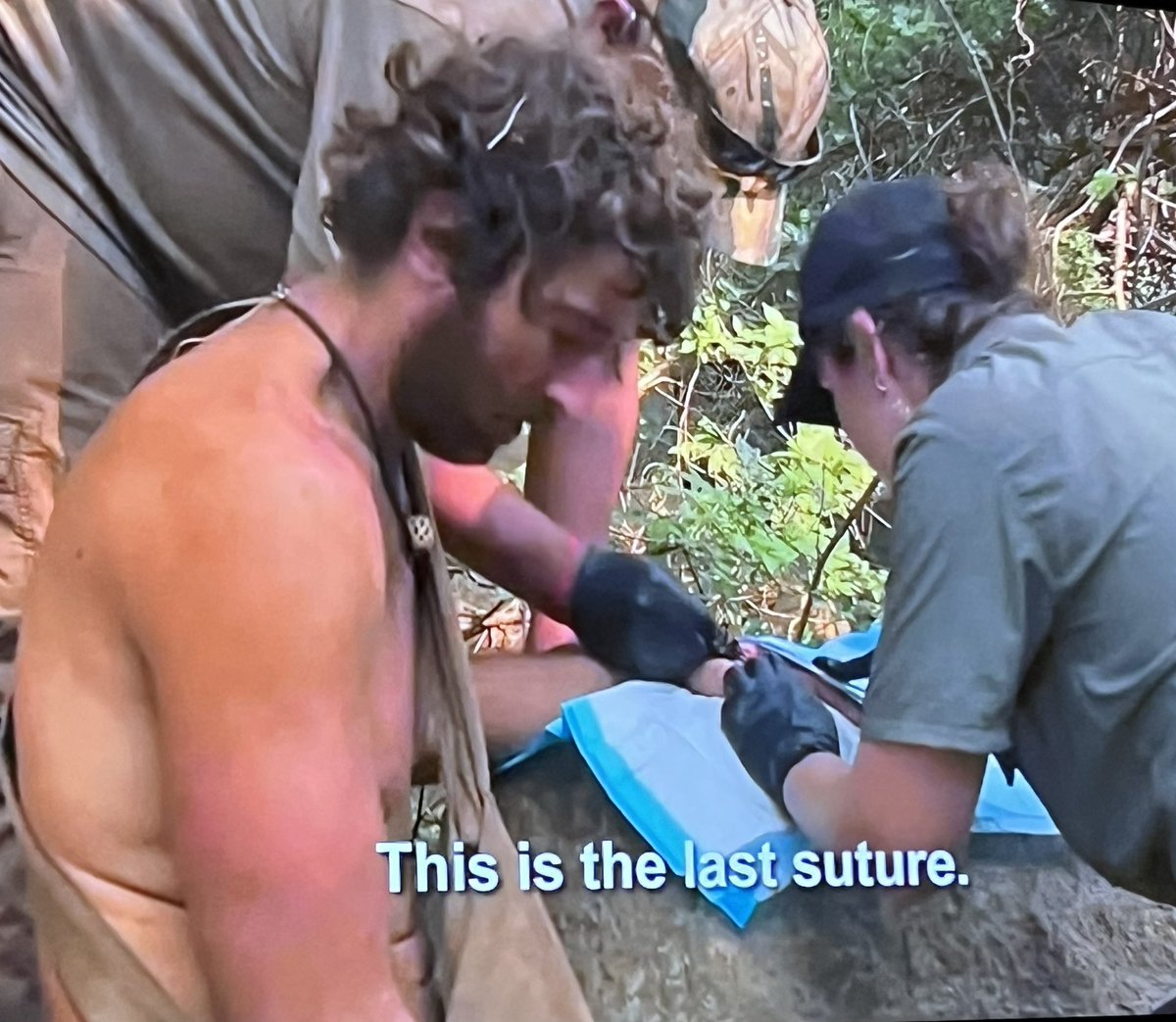 Jeff thinking: This isn’t what I live for
#LastOneStanding #NakedandAfraid