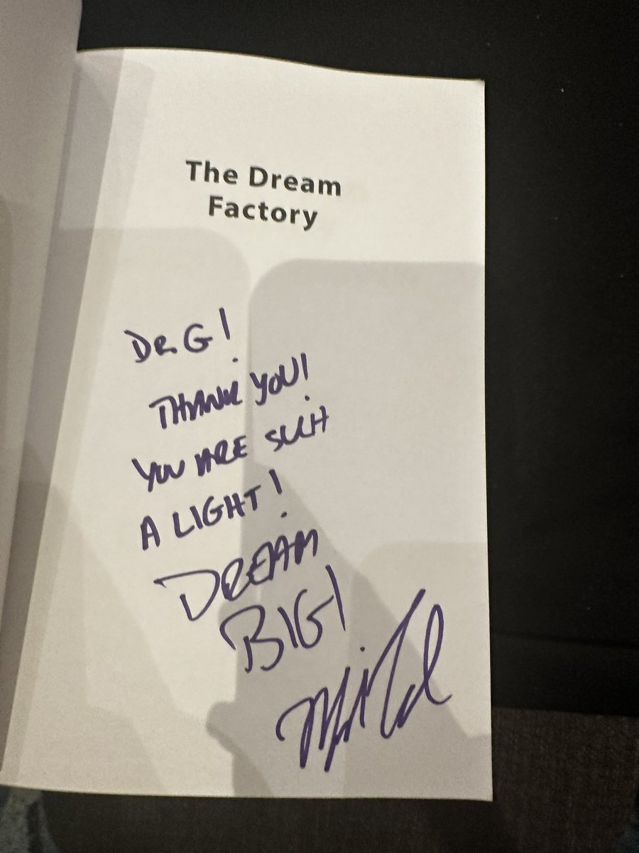 Congratulations @MarkHTrumbo I can’t wait to dive into this book #TheDreamFactory