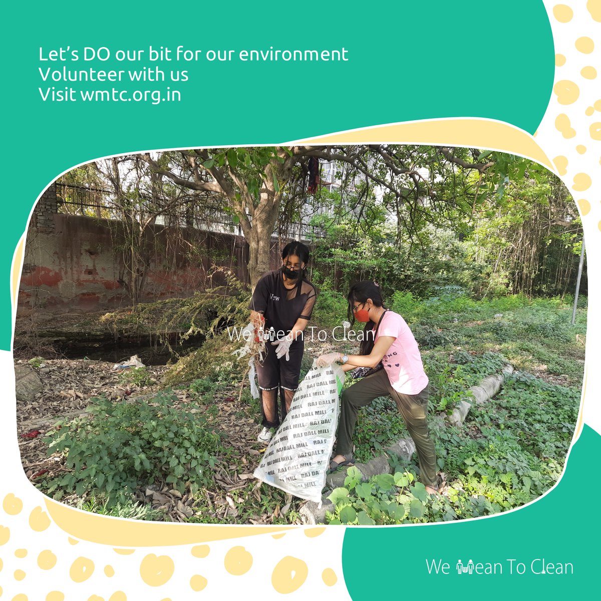 Let's join hands for #CleanDelhi #SwachhBharat #MyCleanIndia Visit wmtc.org.in #WeMeanToClean #Volunteer #Volunteering #Delhi #DelhiNCR #Shramdaan #GlobalWarming #ClimateChange #ClimateCrisis #ClimateEmergency #WeDontHaveTime #ClimateActionNow