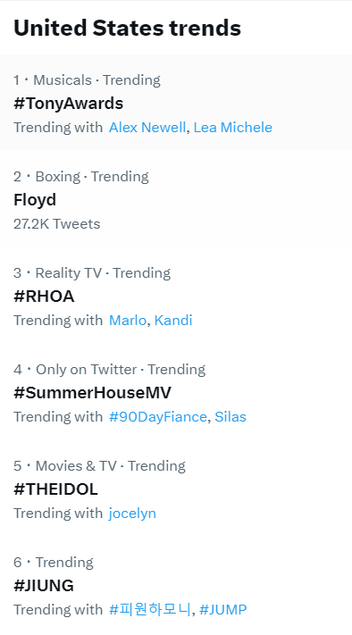 Trending list of what's hot on @Twitter does not have anything on Trump and indictment! Weird!