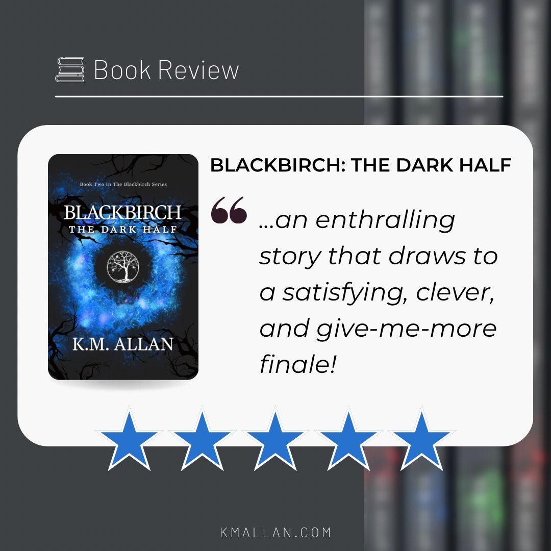 #Blackbirch: The Dark Half: books2read.com/blackbirch2
...
#writingcommunity #readingcommunity #marketingmonday #bookreviews #shamelessselfpromotion #yabooks #witchesandmagic #urbanfantasy #magicalrealism #contemporaryfantasy