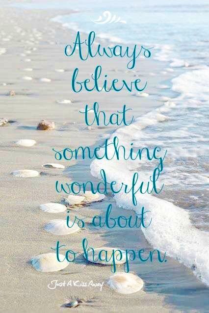 suziday123's tweet photo. Monday Friendly Reminder… Always believe that something wonderful is about to happen. 🙌💙 #MondayMotivation  #Mondayvibes #PositiveVibesOnly #enjoylife https://t.co/vg9MnacJnP