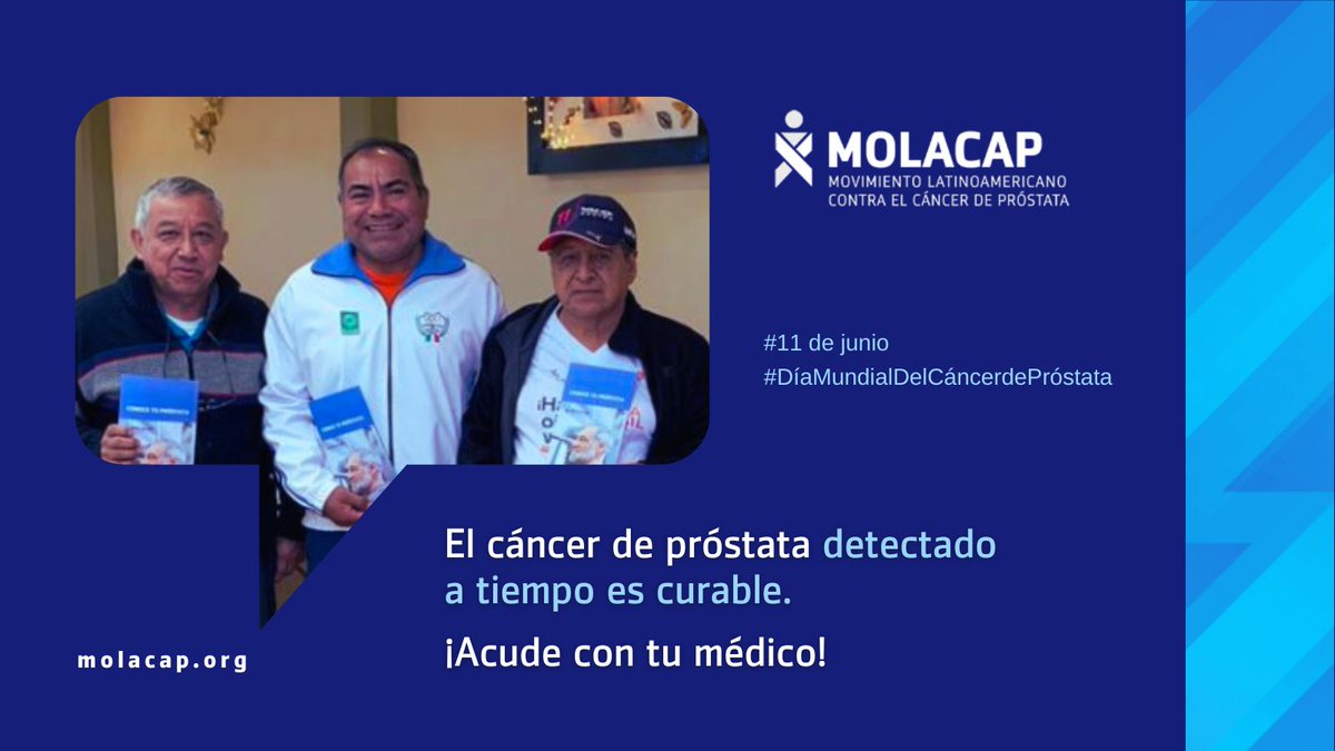 MOLACAP's tweet image. Desgraciadamente en Latinoamérica más del 60% de los diagnósticos de #cancerdeprostata se realizan en etapas avanzadas. La detección temprana es responsabilidad de todos: Infórmate, acude a tu médico y realiza tus chequeos. #DiaMundialDelCancerDeProstata