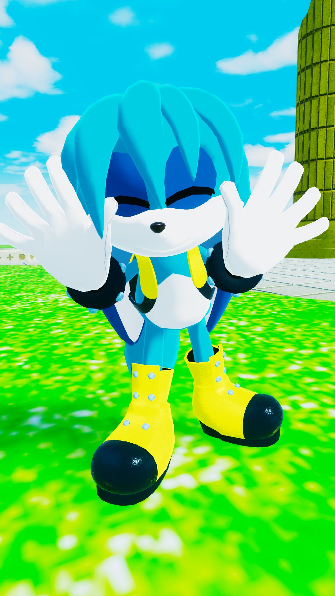 Lugana Rysniq on X: New Model: Mecha Sonic (Sonic 2)   / X