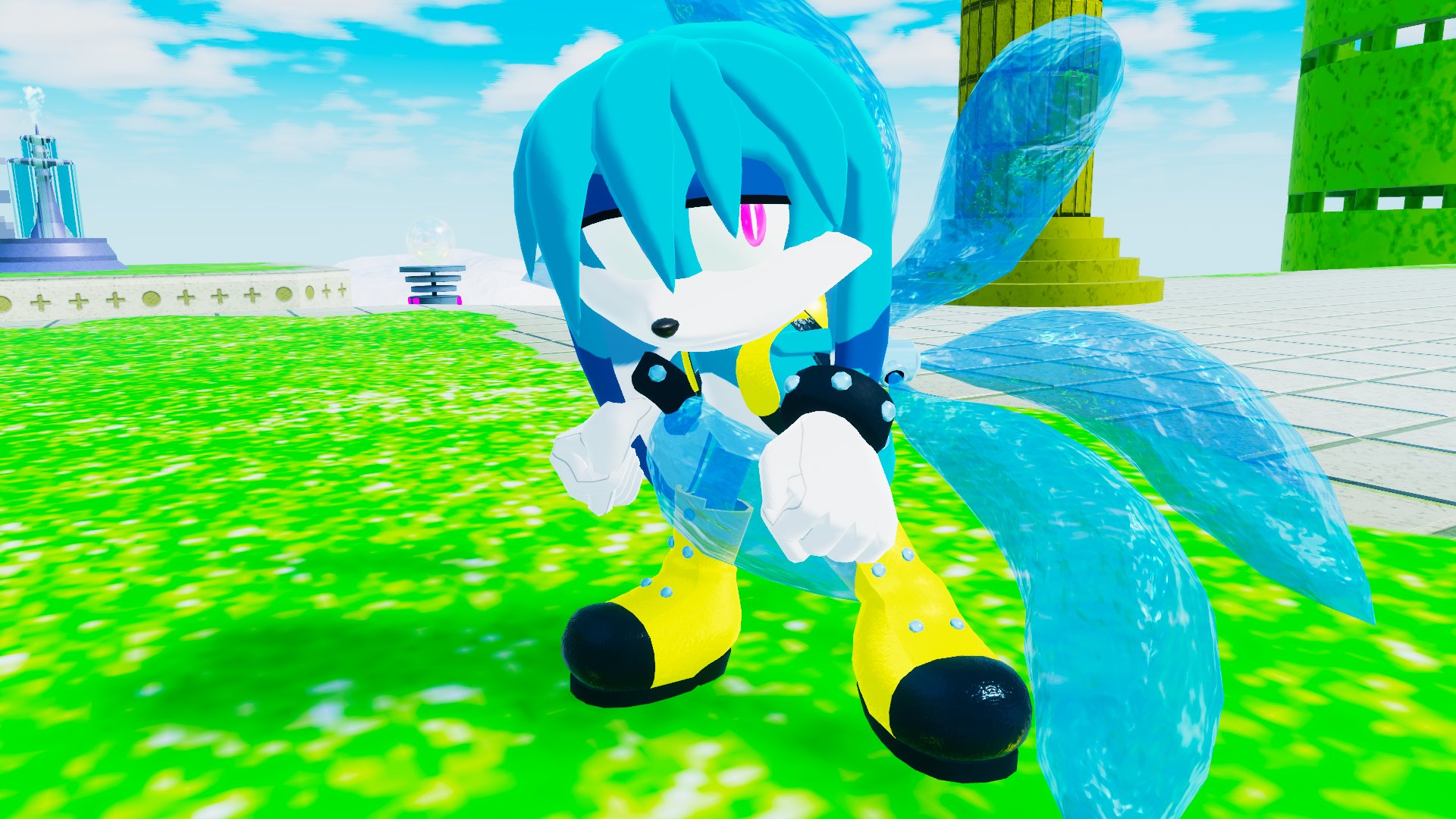 Lugana Rysniq on X: New Model: Mecha Sonic (Sonic 2)   / X