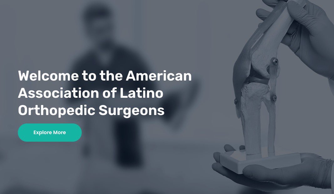 Check out our new webpage! aalosassn.org Here you can apply for our Medical Student Scholarships! Other areas of the website are still being updated #ortho #mentorship #latinosurgery #ortholatinos #diversity #inclusion #orthotwitter