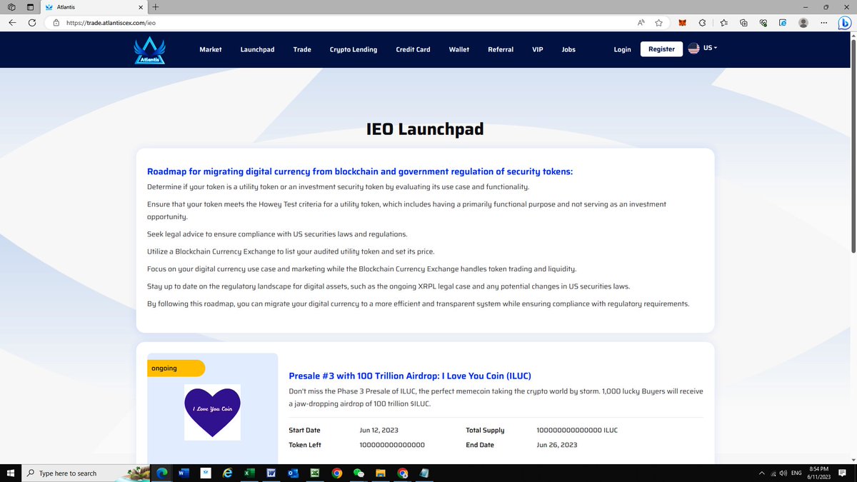 Atlantis Exchange tweet media