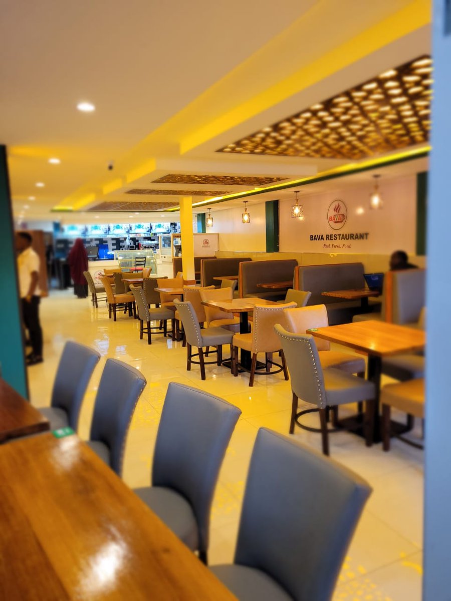 Bava Restaurant dining area in Nakuru