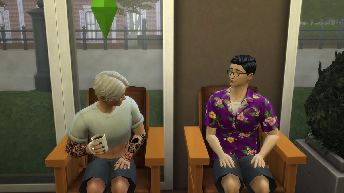 EveeSims's tweet photo. The next morning Lily wakes up Joon-Wo at 4 am, but it looks like she had a good reason and he had to immedietly take her to the vet. https://t.co/qYVXZELUuF