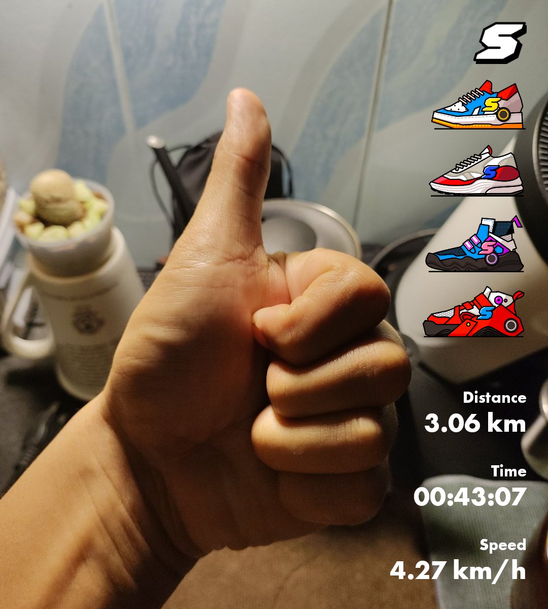 Small steps for long - term success. 
Road to full marathon. 

Curious about this fitness app? 
You definitely check
 @SuperWalk_ph 
@SuperWalk_ 

#ad #ads #NFTCommunity #cryptocurrency #walk #jog #run #fitnessapp #cardio