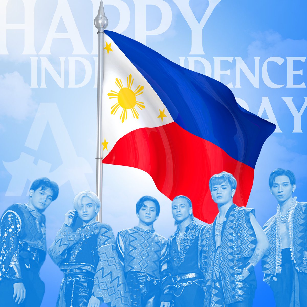 TRIBU_ALAMAT's tweet photo. Happy 125th Independence Day!

Sa Araw ng Kalayaan, sama-sama tayo aagos ng pasulong. Pilipinas Handa Rap!

#lndependenceDay2023 #ALAMAT https://t.co/z7EGg8RmKd