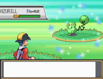 Shiny Azurill after 752 random encounters in SoulSilver! ✨

My last shiny of #safariweek2023 my first 4 in one day and I ran from it before it could run from me 🫠