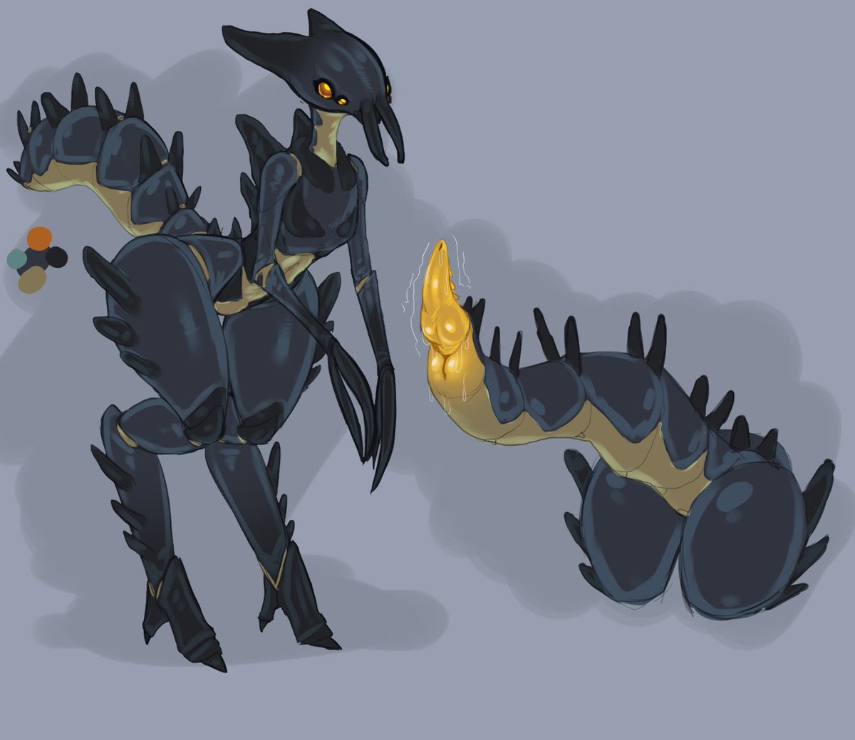 ArtLegionary's tweet photo. I got a little experimental with an idea i had for a xeno insect femboy
I might draw more if you guys like him https://t.co/oZxm0uDSOq