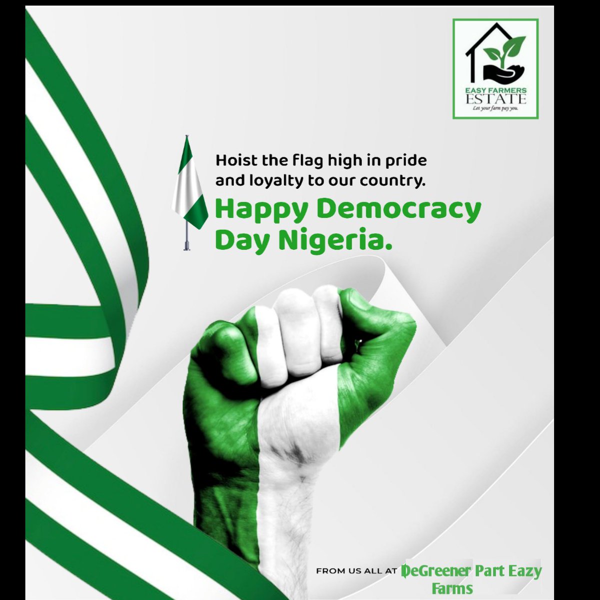 SamuelPeaChan's tweet photo. May this Democracy Day bring us Hope,Peace,Love and Joy. Wishing all of us the most amazing Democracy Day..... https://t.co/T238I4rtQF