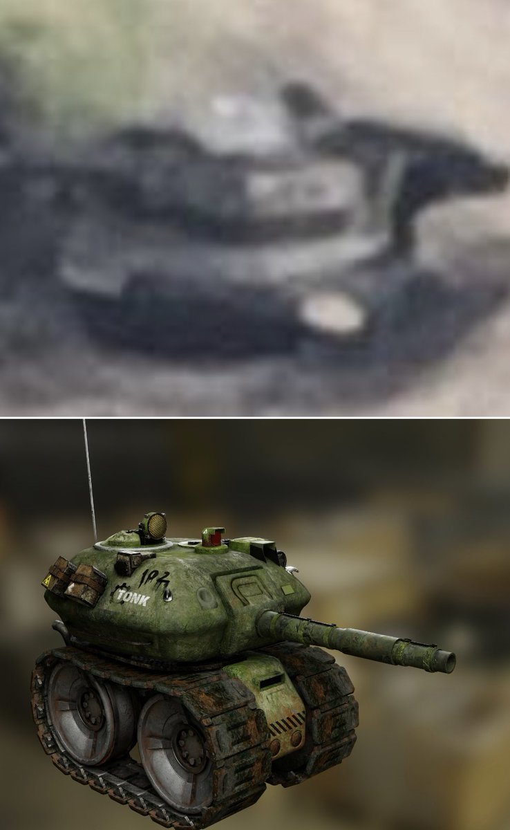 Guys Ukrainian has flying Leopards since that one landed without any track marks and they use TONK! They can’t even add shadows properly.