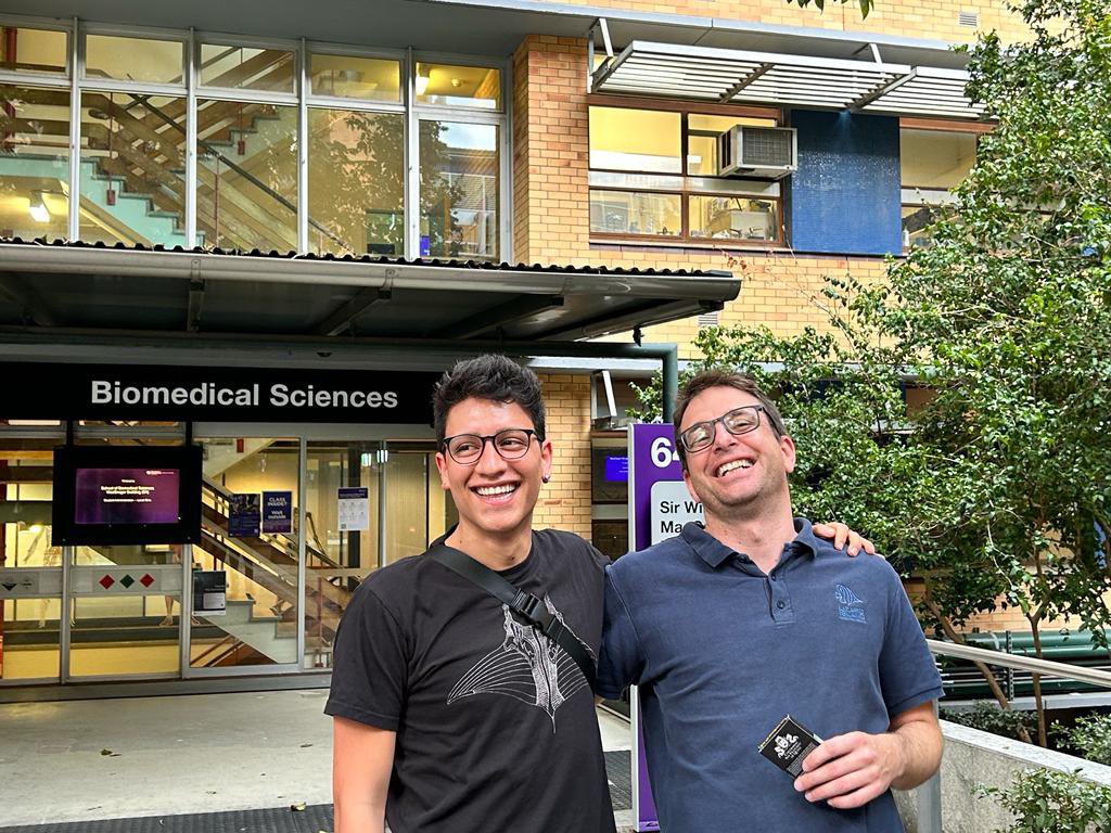 Visual Ecology UQ (@ecovisuq) on Twitter photo It was a pleasure to host <a href="/DanidoEsCa/">Daniel Escobar-Camacho</a> & stellar delegation from <a href="/USFQ_Ecuador/">Universidad San Francisco de Quito</a> at #UniversityofQueensland last week.
Doing research in the Galapagos is the goal now 👏👏 <a href="/FCortesi/">Fabio Cortesi</a> <a href="/UQ_News/">UQ News</a> It was a pleasure to host <a href="/DanidoEsCa/">Daniel Escobar-Camacho</a> & stellar delegation from <a href="/USFQ_Ecuador/">Universidad San Francisco de Quito</a> at #UniversityofQueensland last week.
Doing research in the Galapagos is the goal now 👏👏 <a href="/FCortesi/">Fabio Cortesi</a> <a href="/UQ_News/">UQ News</a>