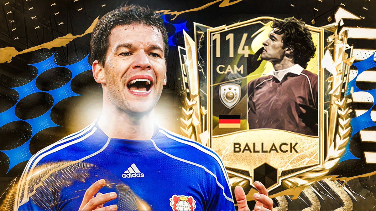 PhanMinhHauFFM's tweet photo. REVIEW MICHAEL BALLACK 118 ICON - SỨC MẠNH KHỦNG KHIẾP VỊ TRÍ HỘ CÔNG - FIFAMobile 23 🇩🇪
https://t.co/jUYSArsujc
Thumbnail by @GabyRb30 🔥
#Ballack #PrimeIcons #FIFAMobile https://t.co/UN2jI5I5LJ