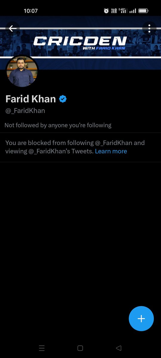 When I DM Farid, 

He blocked me, that's how he thinks about his own country Pakistan #WTCFinal #INDvsAUS #AUSvIND #BabarAzam