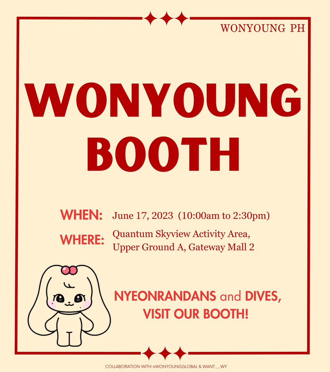 thewonyoungph's tweet photo. CLAIMING FREEBIES
- check our guidelines on how to claim.

See you all, nyeonrandans and dives! 🩷 https://t.co/7udHhKzcok