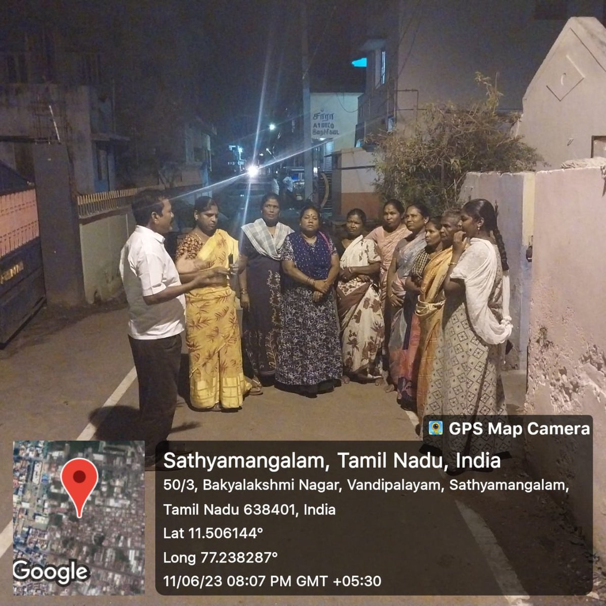 Erode District, New Group Formation work at Sathyamangalam Urban Local Body.