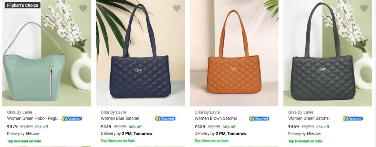 Buy Green Handbags for Women by Lavie Online | Ajio.com