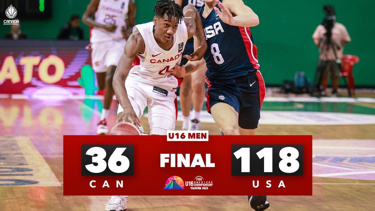 CanBball's tweet photo. Silver for 🇨🇦 at the FIBA U16 Men's Americas

Despite the defeat, these guys made the country proud this week:

✅ 5-1 record
✅ Canada's best finish since 2019
✅ Qualified for next summer's FIBA U17 Men's Basketball World Cup 2024 https://t.co/S3ggk1TQf4