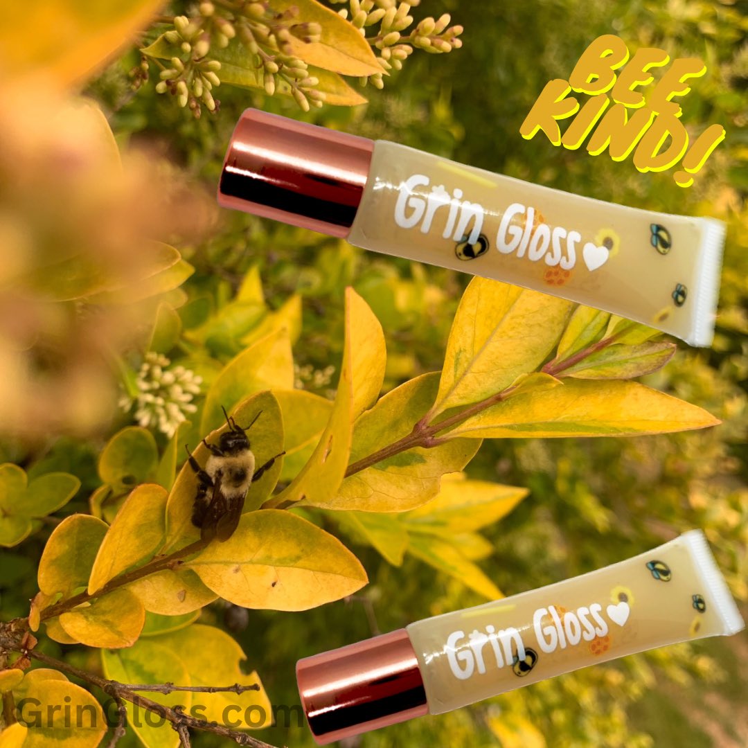 Welcome to the GG family Bee Kind!!
[Vegan] Honeysuckle Flavored Lip Drink 🍯🐝

 💛 GrinGloss.com

[tags] #lipgloss #veganmakeup #crueltyfree #glutenfree #nontoxic #BPAfree #honeysuckle #beekind