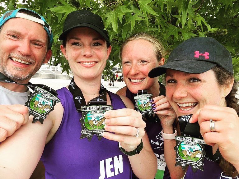 drparf's tweet photo. So proud of our team 💜 @EmilysGift @juliekentmbe @jennywrenwren @KTomasino https://t.co/hmKpcS4NQr