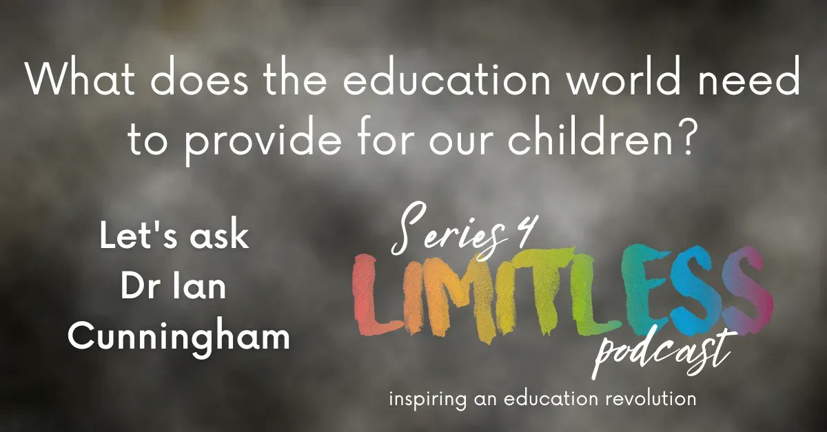 What does the educational world need to provide? Dr Ian Cunningham talks about the difference Self Managed Learning Educational Programmes make and the unique approach SML College in Brighton takes on the Limitless podcast this Thursday. limitlesscommunity.podbean.com #freedomtolearn