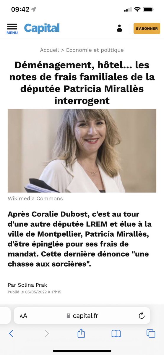EnModeMacaron's tweet photo. On laisse passer cette affaire scandaleuse qui concerne la députée et ministre LREM Patricia Mirallès?🤢 https://t.co/Bk17cuN2AG
