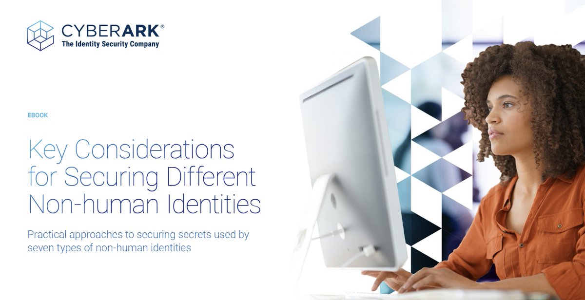 jain_achintya's tweet photo. In today's digital landscape, non-human identities like bots and APIs are becoming more prevalent. Check out @CyberArk's eBook for best practices on how to secure these identities and protect your organization from cyber threats. https://t.co/ZJQDGvJpy7 https://t.co/u2yaPKT06R