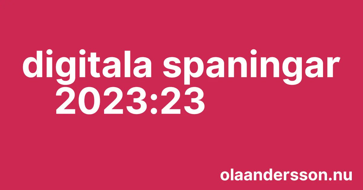 Ola Andersson tweet media