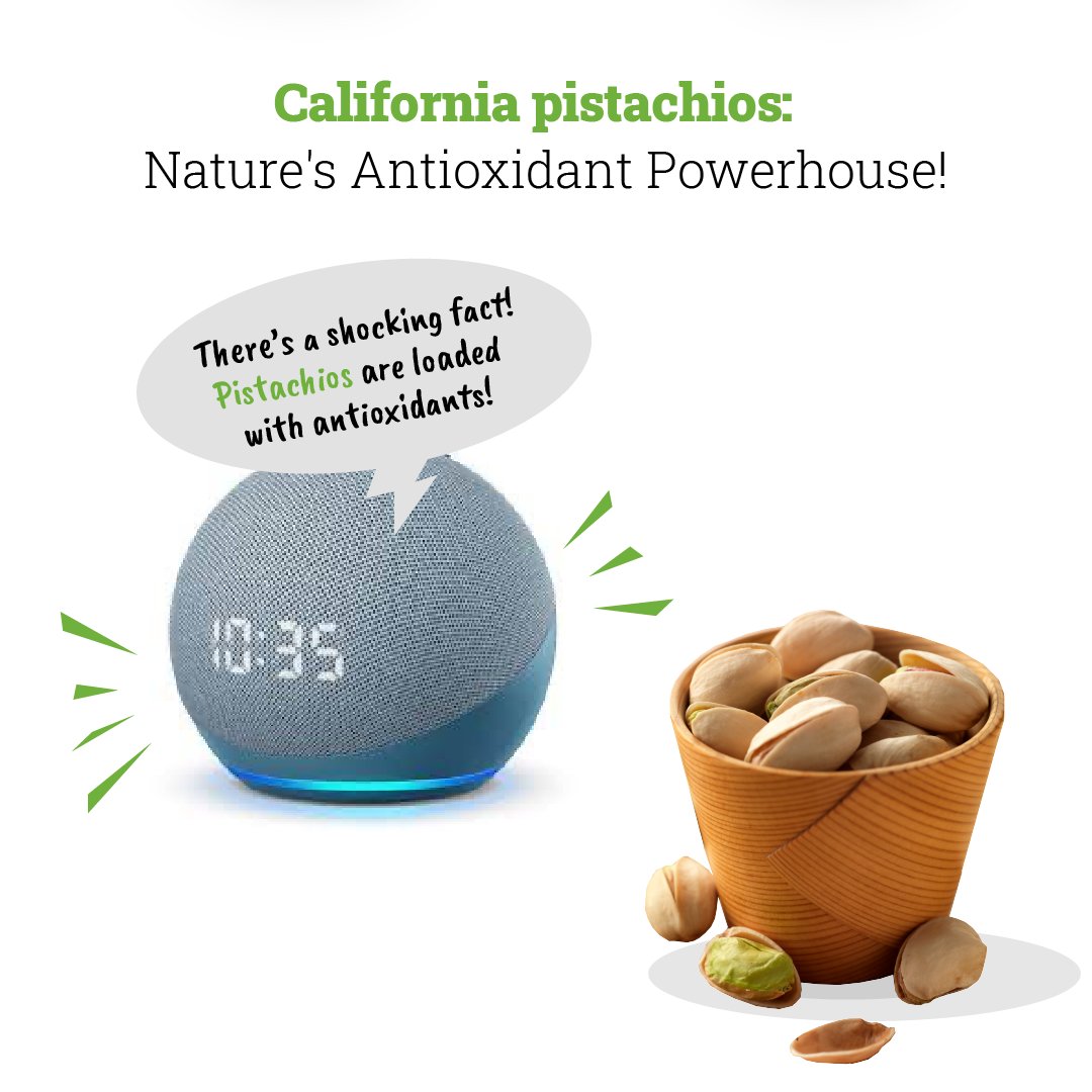 Even AI gadgets know that California pistachios are nature's antioxidant powerhouse!

americanpistachios.in/nutrition-and-…

#Californiapistachios #Pistachios #AmericanPistachiosIndia #AmericanPistachios #highinantioxidants #shockingfact #antioxidant