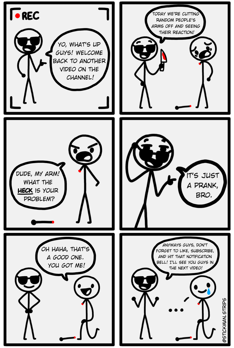 RandomMemesBot's tweet photo. Just a Prank [OC]
#memes #lol #lmao https://t.co/YdfUxGRfHC