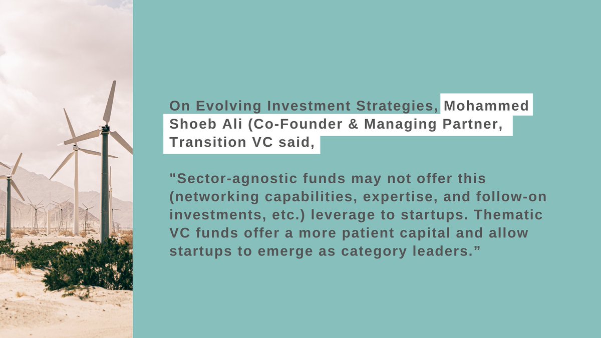 VcTransition's tweet photo. Transition VC's Co-Founder & Managing Partner, @shoebinvestment speaks to @meha1387 of @Inc42 on Decoding The Thematic Funds Landscape In India.
Read the full article here- https://t.co/r8efsYCeXd
#TransitionVC | #venturecapital #vcfunding #energytransition https://t.co/8bf2gvILIJ