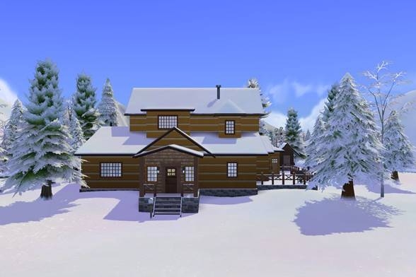 I just shared the The Great North - Cabin Lot on #TheSims4 Gallery! #TheGreatNorth