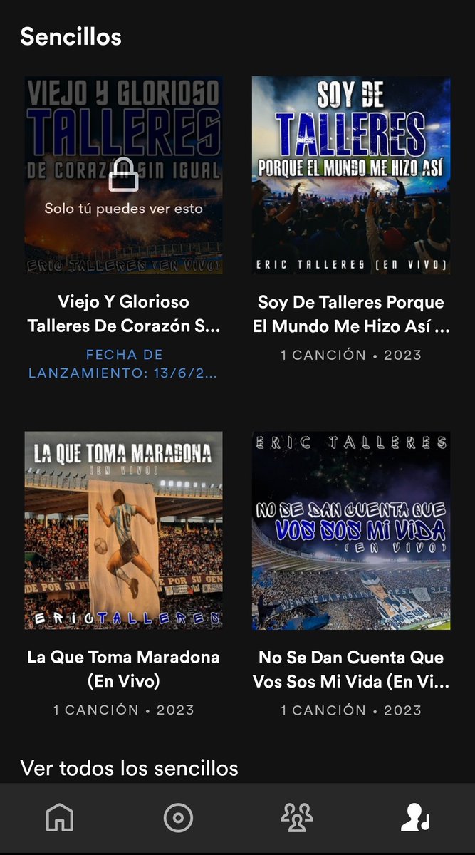 Talleres Spotify 🎧🎶💙
open.spotify.com/artist/4AXM5iu…