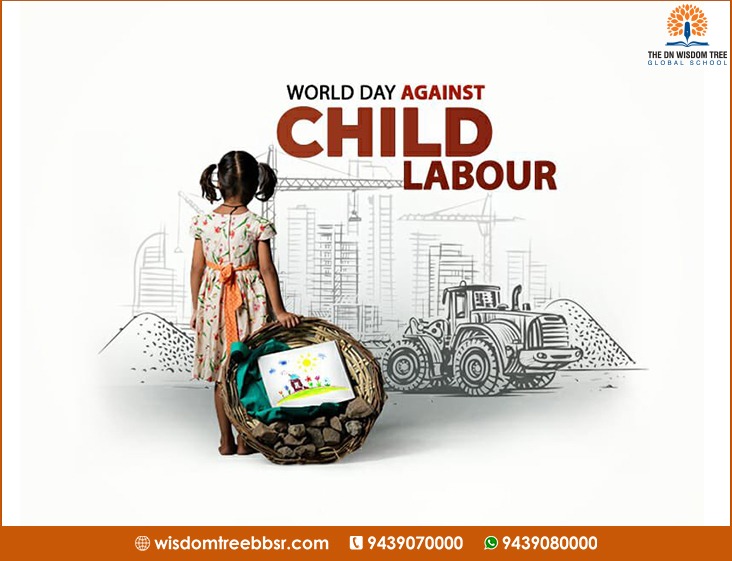 DNWisdomTreeGS's tweet photo. On #WorldDayAgainstChildLabour, let's unite in our commitment to protect the rights of every child. Together, we can create a future where education, opportunity, and play replace child labour, ensuring a brighter tomorrow for all children worldwide.
#thednwisdomtreeglobalschool https://t.co/S9osOOoLl1
