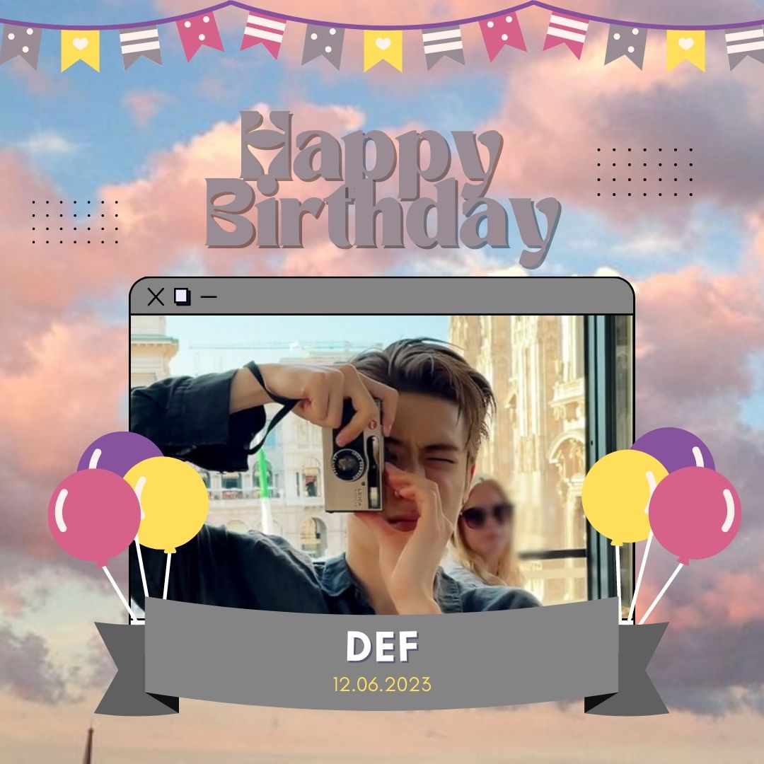 𝐇𝐚𝐩𝐩𝐲 𝐁𝐢𝐫𝐭𝐡𝐝𝐚𝐲 𝐭𝐨 𝐃𝐞𝐟 🎂สุขสันต์วันเกิดคุณเดฟนะครับ พี่ใหญ่ออนนี่ไลน์ของแก๊ง ในปีนี้แอคออฟขอให้คุณเดฟมีความสุขมาก ๆ เติบโตเป็นที่รักของทุก ๆ คนตลอดไป ขอให้ไม่เจ็บปวดมีฝนตกในใจ ถึงมีก็ขอให้คุณเดฟสามารถผ่านพ้นเติบโตเป็นต้นไม้ที่แข็งแรงนะครับ 

@7DRXDEF