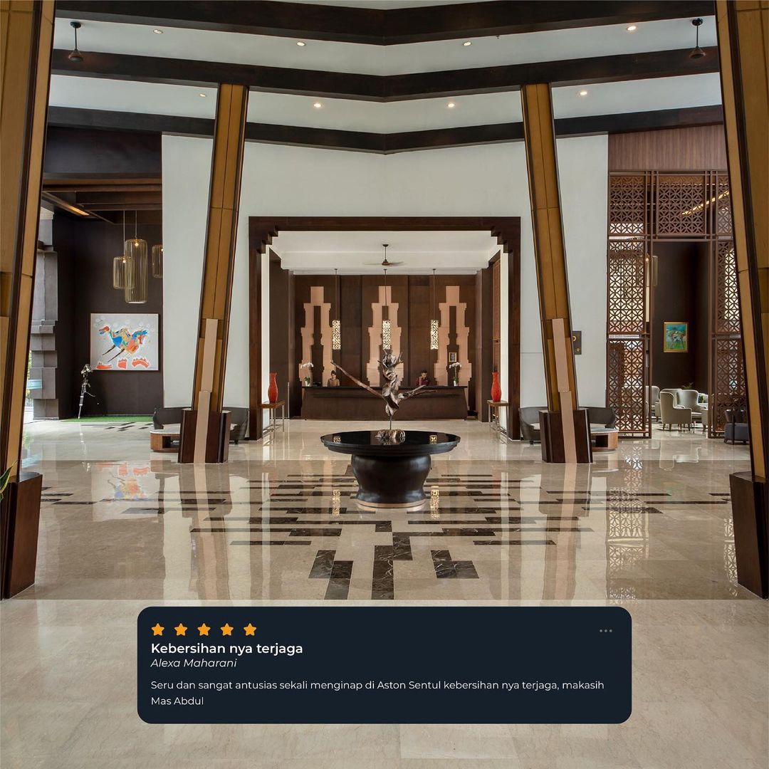An honest review from Mr&Mrs Alexa Maharani

Thank you for choosing @astonsentul as your favorite staycation

We are here to make sure your stay is comfortable & memorable